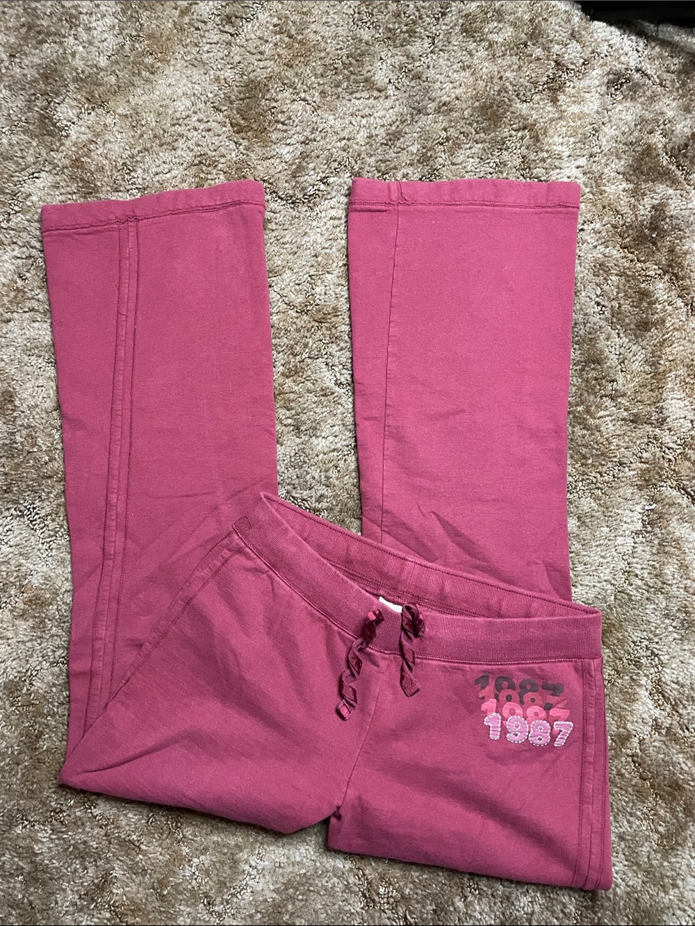 Mossimo Supply Co. Low Rise Y2K 2000s Style Flare Sweatpants Size Medium